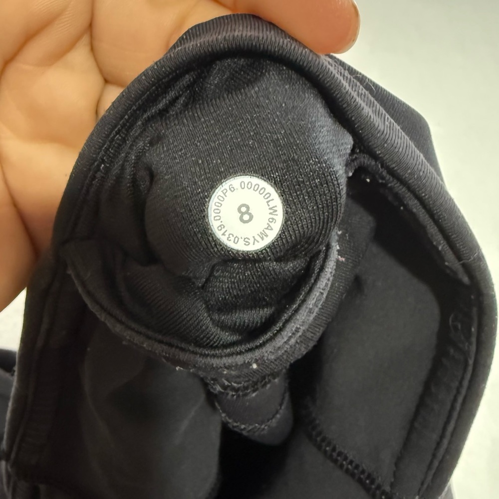 Lululemon All The Right Places Crop II Leggings *23" Size 8 in Black Activewear - Picture 9 of 13